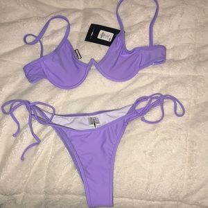 Fashion nova lavender bikini